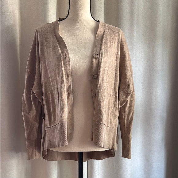 Cabi Tan Button-Up Cardigan #3741 - Picture 1 of 3